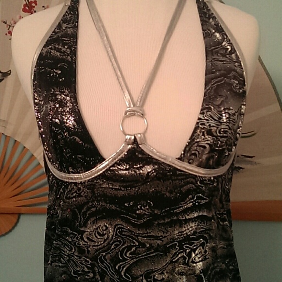 OOAK Handmade Exotic Dancer Club Dress Free Thong - Picture 2 of 7